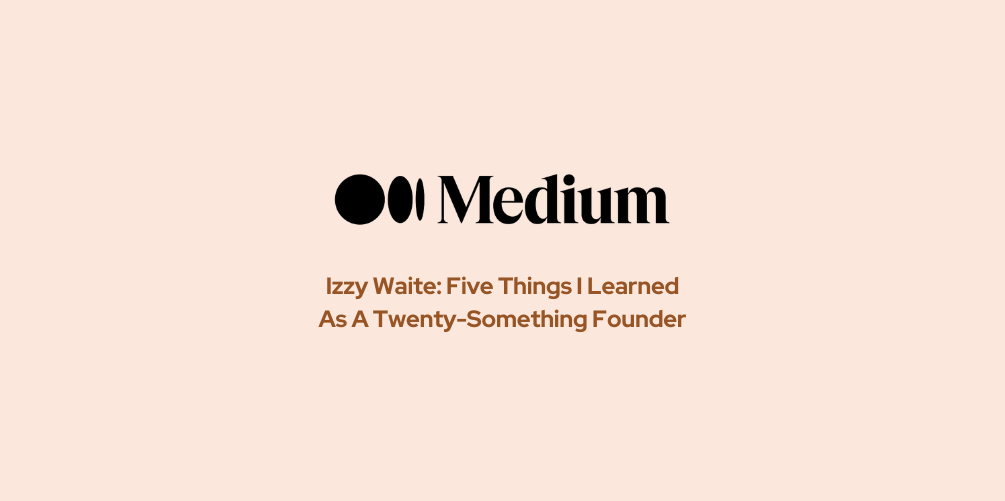 Medium magazine interview