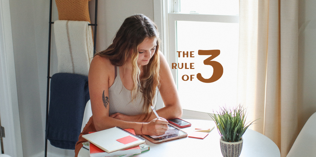 The Rule of 3 in Design & Business