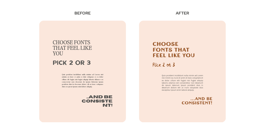 clean design examples