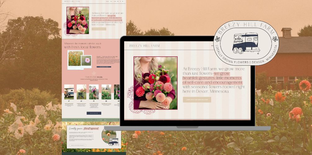 branding and website design in a week IWD