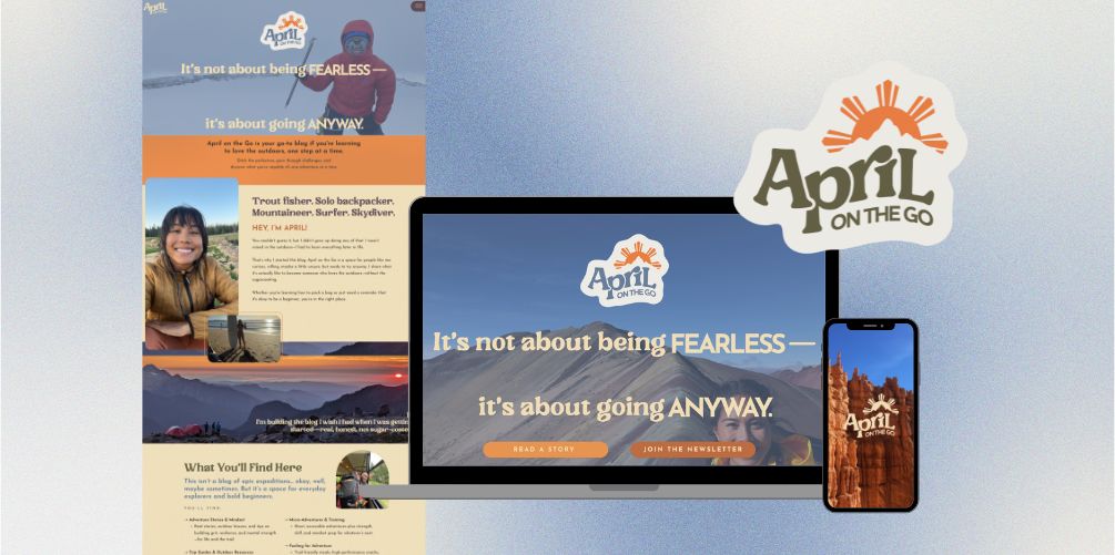 branding and website design in a week IWD